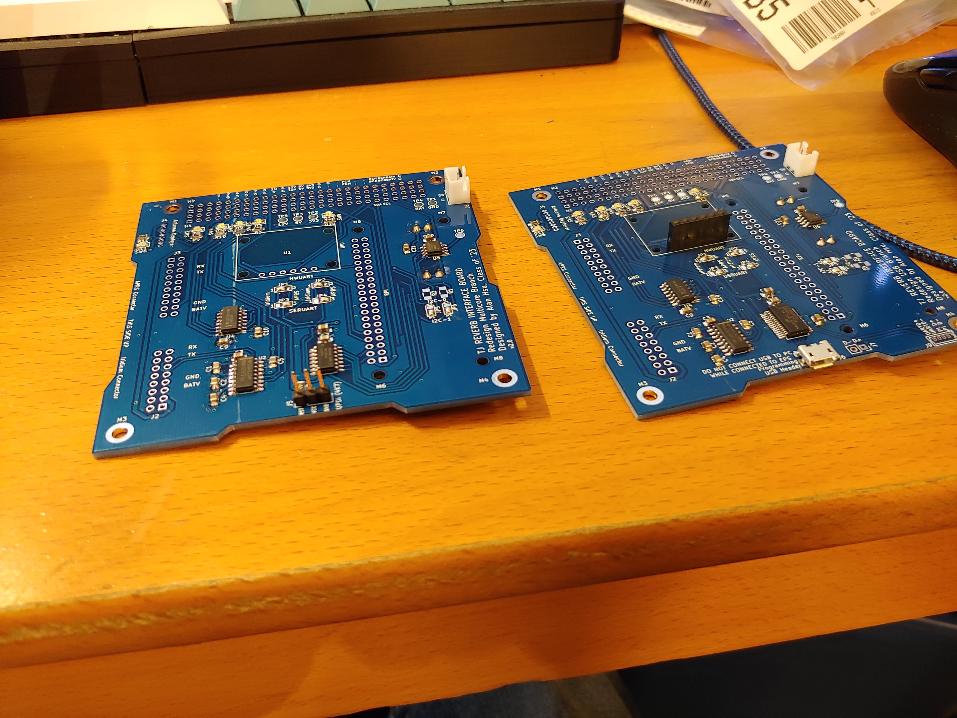 Pasted and assembled v2 USB and I2C versions