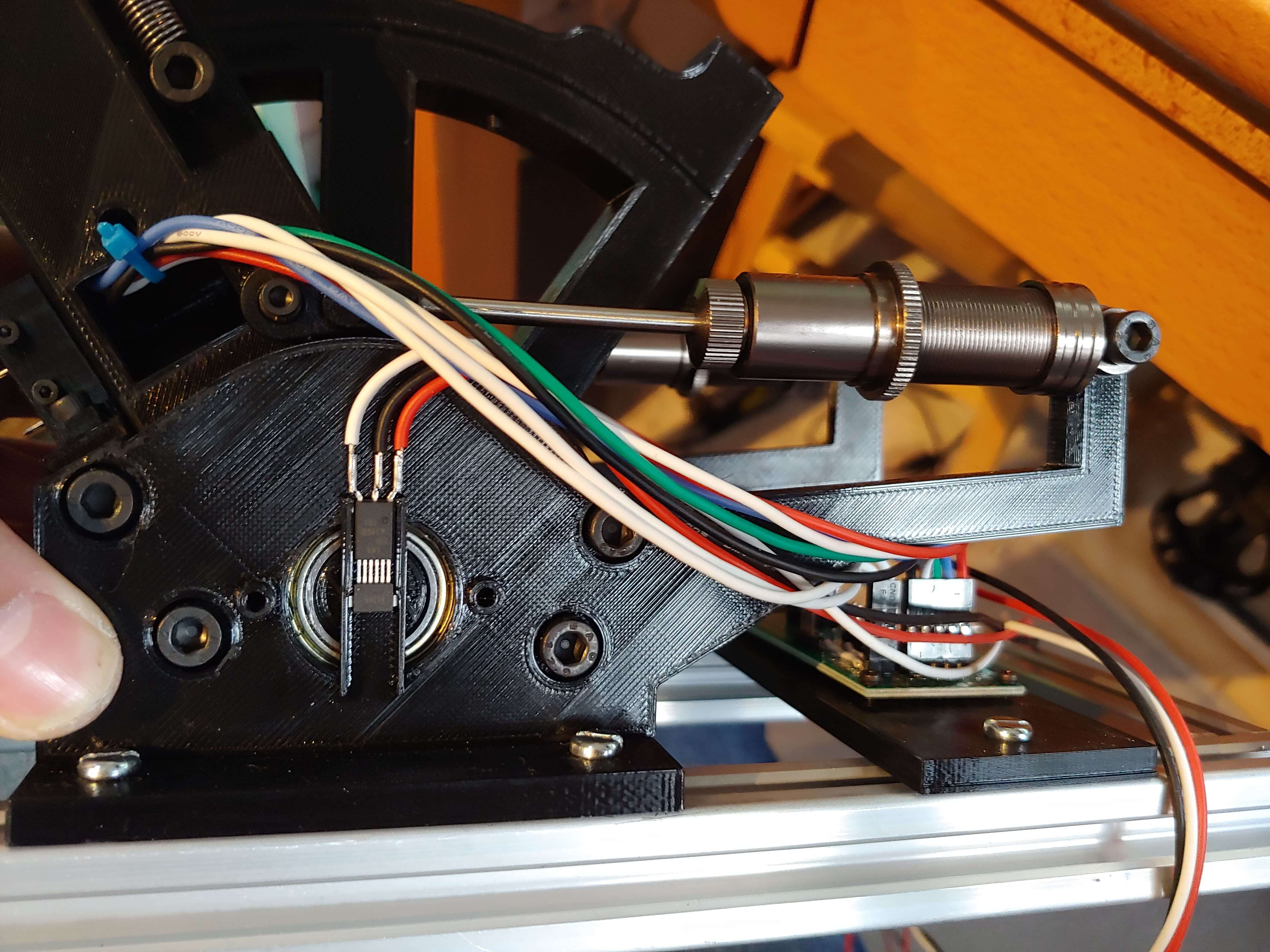 The sensor mount